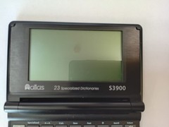 Atlas S3900 English Arabic Talking Dictionary Handheld Portable With Case