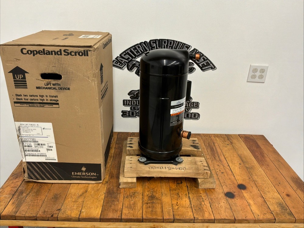 Emerson Copeland Scroll Compressor ZP182KCE-TFD-855 460V 3PH NIB