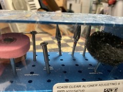 🦷 K0439 Brasseler USA Clear Aligner Adjusting & Polishing Kit System Set Bits
