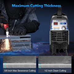 Reboot Plasma Cutter Machine 50Amp Plasma Cutting Equipment CUT50D Max 4/5” USA