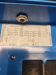 FLYGT PUMP CONTROL Box Start/Stop 356-600-A-PG-4