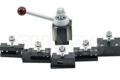 Shars 6 – 12″ CNC AXA Wedge Quick Change Tool Post Set 250-111 + Certificate #}