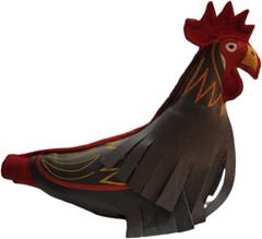 Handmade Synthetic Leather Dummy for Roosters/Mona para GALLOS
