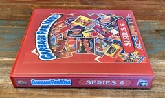 GARBAGE PAIL KIDS 1” STURDY CARD STORAGE BINDERS OS1-OS15 ALL 15 WITH SLEEVES