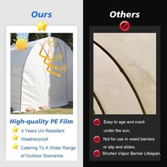 Crawldryer 10 mil Low Density Polyethylene Sheeting 10×100 ft Waterproof