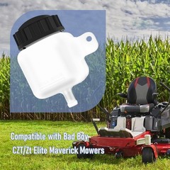067-8090-00 Mower Hydraulic Fluid Expansion Tank 350ML Replacement for White
