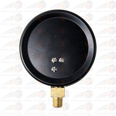 4.0″ STEAM PRESSURE GAUGE (0-300 psi), STEEL CASE, GLASS WINDOW, 1/4″ NPT
