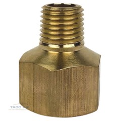 10 Pack Brass Reducer Adapter 1/2″ Female X 1/4″ Male NPT Pipe Reducing Fitting