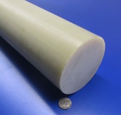 Phenolic Micarta Garolite G10FR4 Rods 4.00 Diameter x 12″ Long