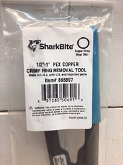 Sharkbite 1/2-in to 1-in Pex Copper Crimp Ring Removal Tool 865897 NEW