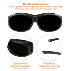 Welding Glasses IR Shade 10 CE Certified Protective Wrap-Around Lens