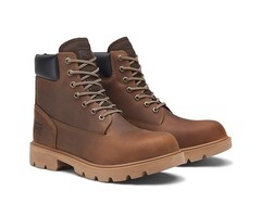 NEW Timberland PRO Sawhorse 6″ Safety Toe Boots Dark Brown Men’s TB0A671QW01