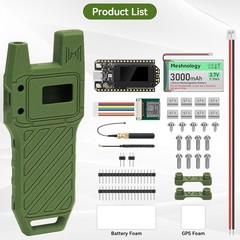 LoRa V4 ESP32 OLED Board+GPS Module + Antenna+Case+ Battery for Arduino LoRawan