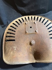 #28 CAST IRON Tractor Implement Seat WALTER A WOOD Hoosick Falls New York USA