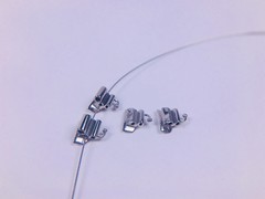 40Pcs Dental Tube Convertible MBT Buccal Tubes Rectangular Triple Double Molars