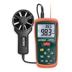 EXTECH AN200 Anemometer, 80 to 5,900fpm, 14 to 140F 1PKZ5