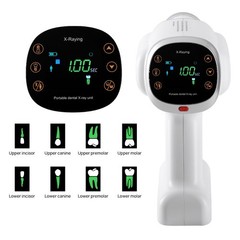3PC Dental 1:5 LED Fiber Increasing Contra Angle Low Speed Handpiece Push Button