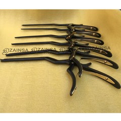 Kerrison Bayonet Bone Spine Rongeur, German Orthopedic Instruments Set of 6 PCs