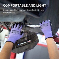 Safety Work Gloves – Protective Glove for Men & Women – Ultrathin Hand Protec…