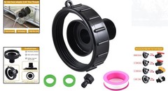 IBC Tote Adapter – Food Grade Drain Fitting for 275-330 Gallon Tanks