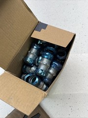 24 Pack Topaz 1/2″ Steel Type EMT Compression Raintight Couplings 661SRT