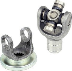Caltric Front Drive Shaft Pairing Yokes Compatible with Yamaha Wolverine 350 Yfm