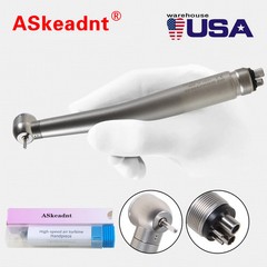 USA New 2 Dental High Speed Turbine Push Button Type Handpiece 4 hole NSK Style