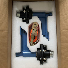 2 Pack Container Lug Superior Shipping 6×6.5 Lug Wheels Kit Bolt-on Spindle