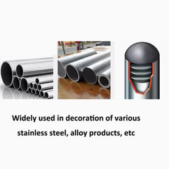 Domed Round Plastic Tube End Caps Insert Bungs Blanking Plugs Stoppers 13mm-76mm