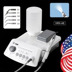 Dental Wireless Ultrasonic Scaler LED Handpiece /G1, G2, G4, P1, E1 Tips VRN-A8