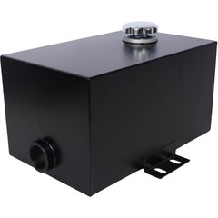 5Gal 14 Gauge Hydraulic Fluid Steel Reservoir Tank w/ Inlet 1-1/2″ FNPT & Outlet