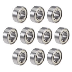 R188ZZ Deep Groove Ball Bearings Z2 1/4 Inch X 1/2 Inch X 3/16 Inch Double Shiel