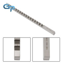 1/2″-D Style 9/16″ x 13-7/8″ HSS Standard Keyway Broach CNC With Shim