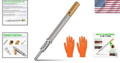 Gold Universal Implant Tooth Locator Tool – 3-in-1 Dental Instrument with Gloves