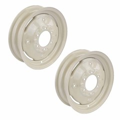 2 PACK Tractor Front Rim 4.5×16″ 6 Lug for Ford Models 700, 800, 8N, 600, NAA