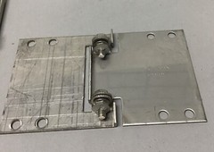 Lot of 6 B-Line 9SS6-8036 Horizontal Adjustable Splice Plate, Stainless, 6″ (R90