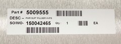 Spellman X3211 High Voltage Pulser Power Supply CZE2PN60X3211 Sciex 4600 5009555