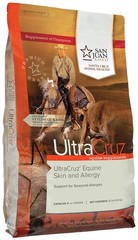 UltraCruz Equine Skin and Allergy Supplement for Horses, 10 lb, Pellet (80 Days)