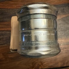 RACO Hubbell 4” EMT Concrete Tight Compression Coupling No. 2956 Zinc Plated New