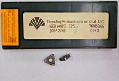10 PIECES, TPI, 16ER 14NPT TP5 CARBIDE INSERTS H221