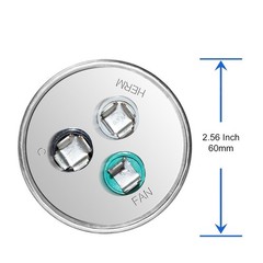 45+5Uf 45/5 MFD ±6% 370V/440V CBB65B AC Capacitor, Dual Run round Capacitor Repl