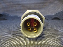 CROUSE HINDS 60 AMP 3W 4P PLUG APJ6485 MATES W/ AR642 *SAME DAY SHIP