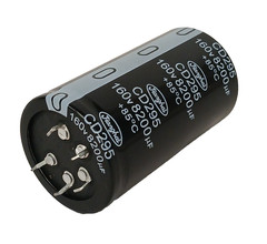 2 PACK Jianghai CD295 8200uF 160V Snap-In Electrolytic Capacitor ECS2CB822M 85°C