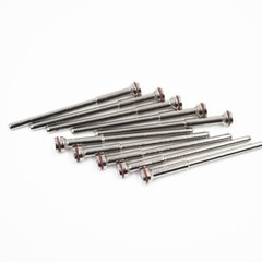 50PCS New Dental Lab Polishing Shank Mandrel Burs 2.35mm Jewelry Rotary Tool USA