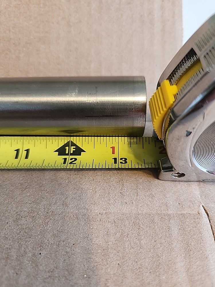 1.250″ Dia Titanium Round Rod x 13+” Long 6AL4V-ELI Medical Grade (ID C25)