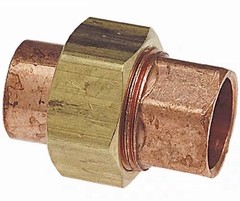 Everbilt C633WHD34, C633W, 3/​4-in.​ Copper Pressure Cup x Cup Union Fitting
