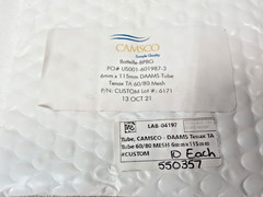 Camsco Tenax TA 60/80 Mesh Daams 6mm x 115mm Tube Qty 10 New