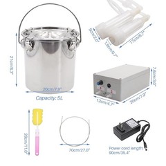 High Efficiency Goat Milking Machine with Adjustable Pulsation and Easy Cleaning