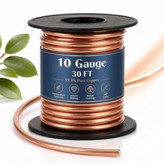 Corrosion Resistant Copper Wire – 30ft 10 Gauge
