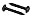 Rustic Square Lag Screws, Ruspert Weatherproof Coating, Black Exterior Lag Bolts